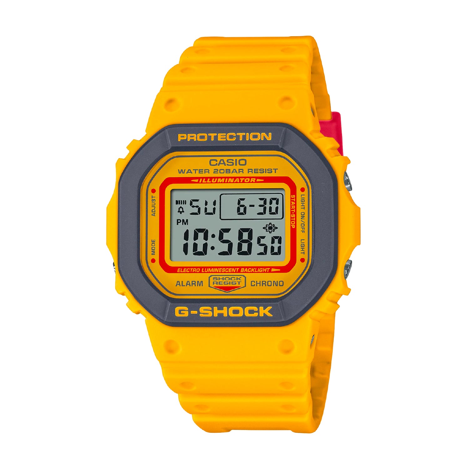 CASIO G-SHOCK DW-6900Y-9DR SPECIAL COLOUR MODELS YELLOW