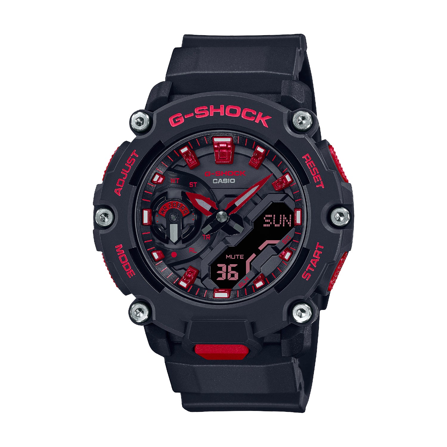 CASIO G-SHOCK GA-B001-4ADR ANALOG-DIGITAL RED WATCH | CITY CHAIN