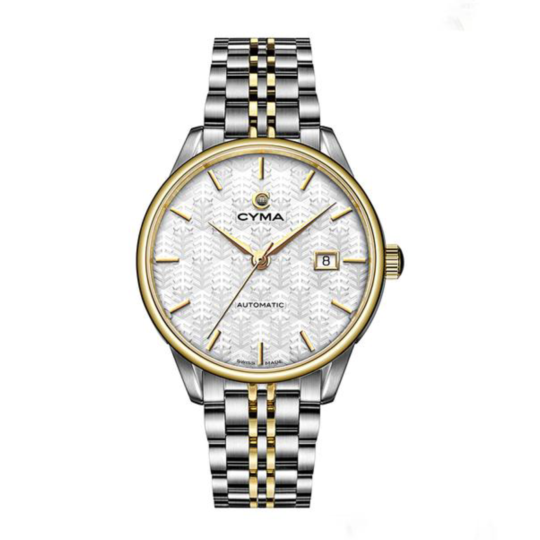 CYMA CLASSIC AUTOMATIC STAINLESS STEEL TWO-TONE WOMEN WATCH | CITY 