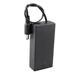 HALJIA 2PCS 2 × 3.7V 18650 Battery Holder with Cover, 2 x 18650 7.4V Plastic Battery Storage Box with ON/OFF Switch and DC Plug 5.5 × 2.1MM 2 Solts Holder Case for 3.7V 18650 Battery
