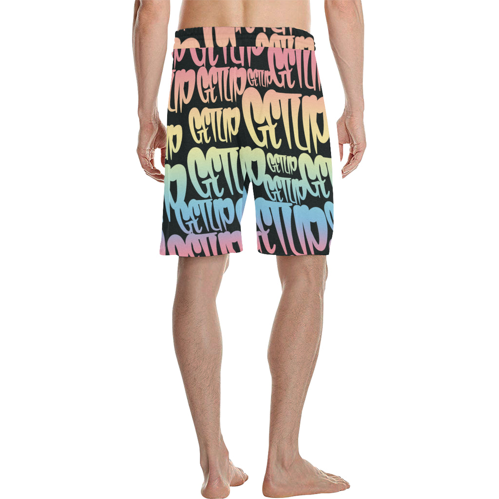 Tags Gradient Shorts – Get Up