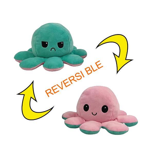 octopus stuffed animal flip