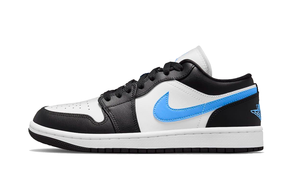 air jordan 1 white black university blue