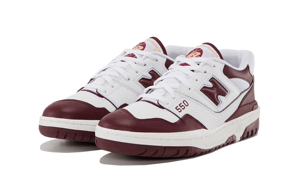 burgundy new balance 550