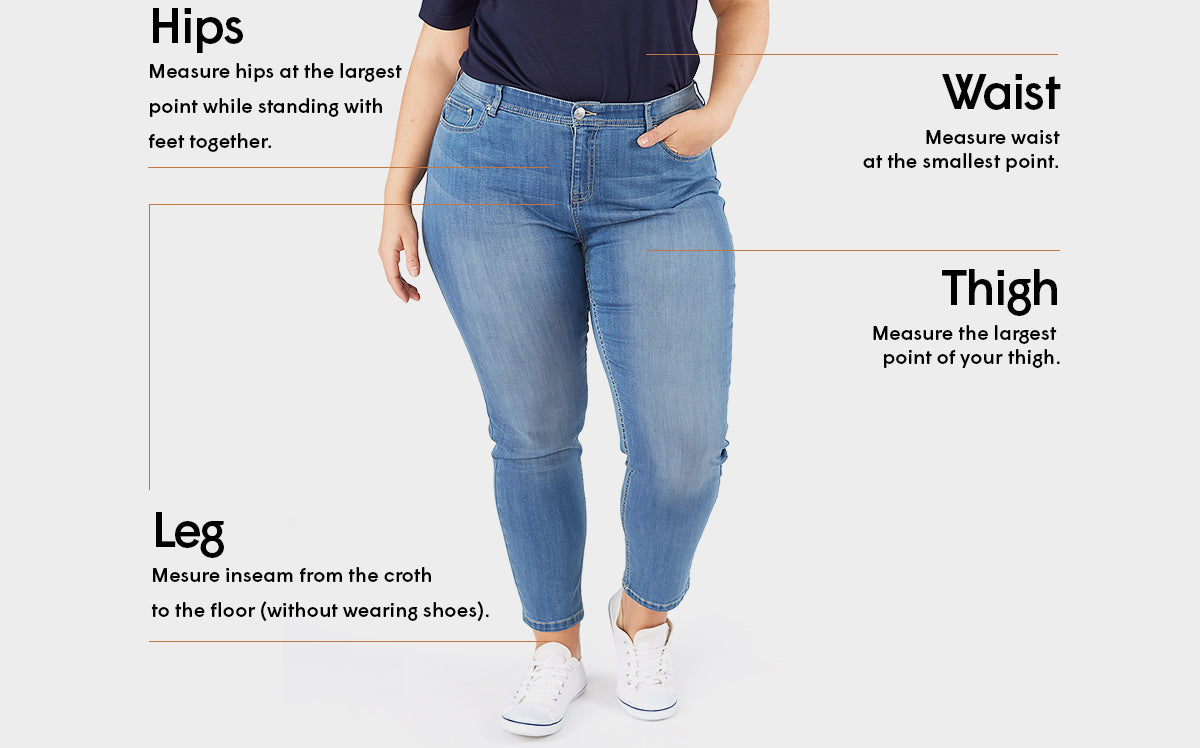 Sizing guide - Bottoms - Claire France