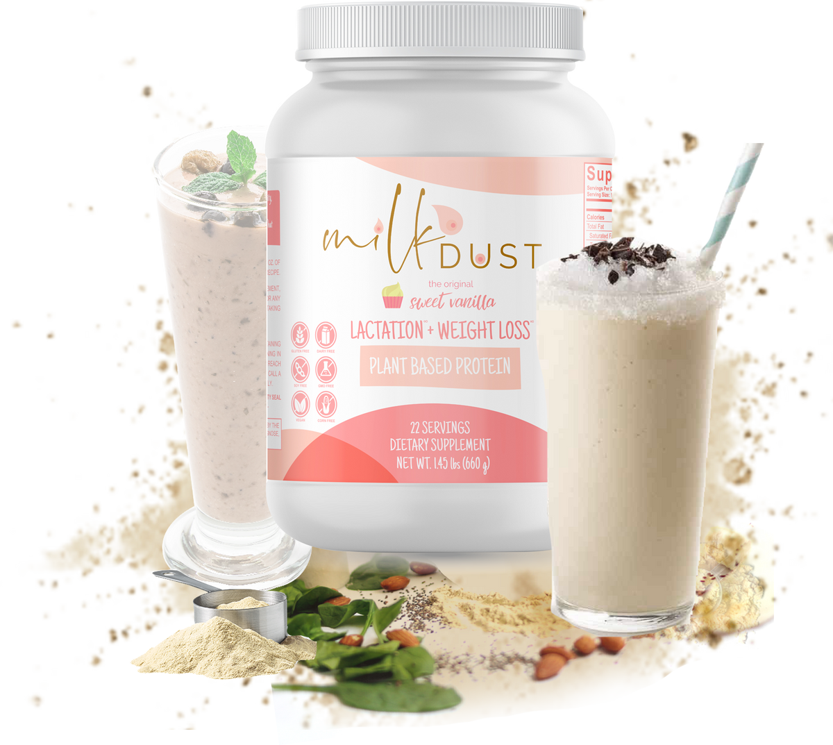 Milk Dust Breastfeeding Protein Powder – milkdust