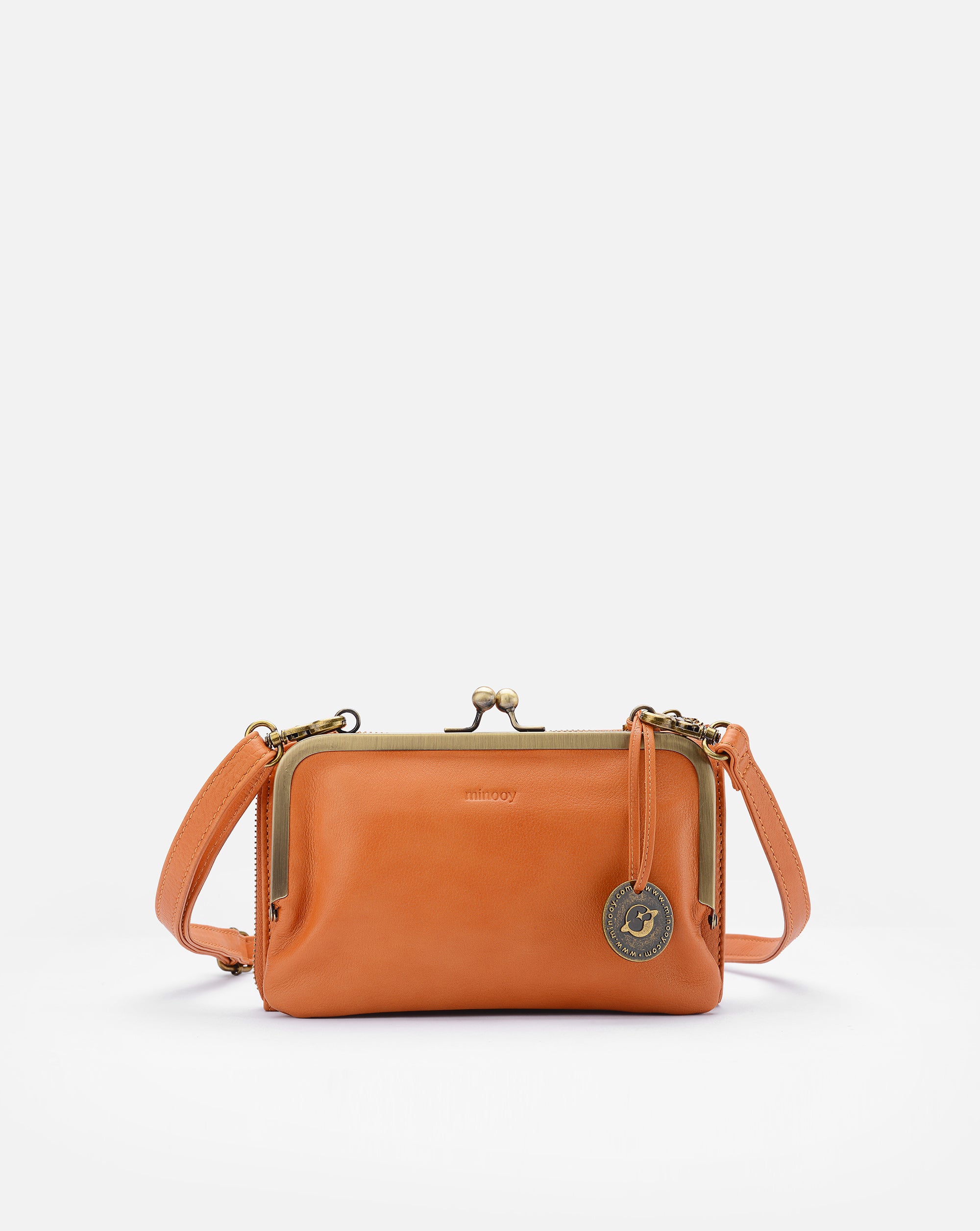 Naya Small Crossbody Bag, Caramel