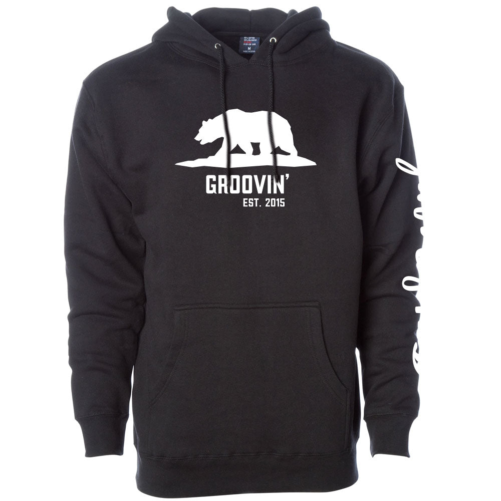 Groove Jones Groovin' Bear - Independent Trading Co. Hoodie – The ...