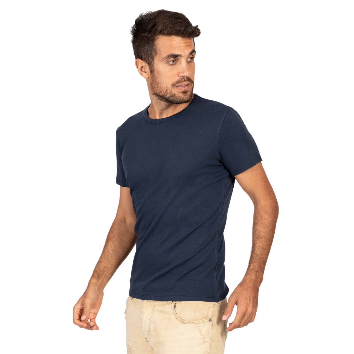 men's organic cotton crew neck t-shirt 
