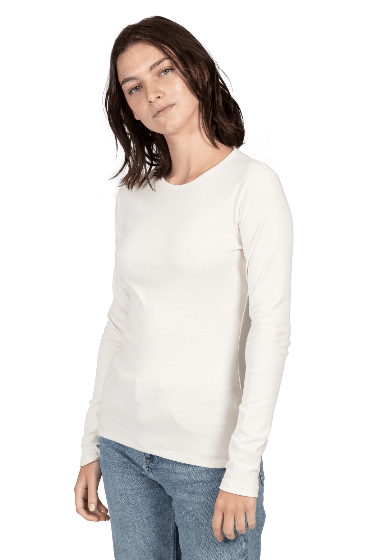 women's organic cotton long sleeve t-shirt 