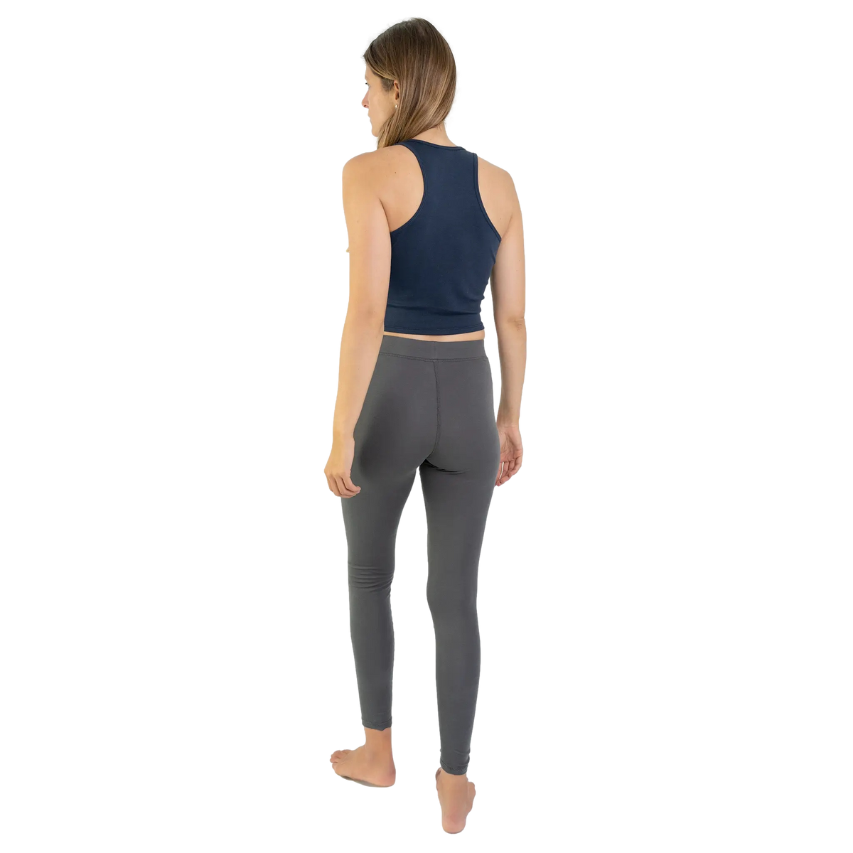 Long Leggins in Organic Pima Cotton - B.e Quality, Fine Basics