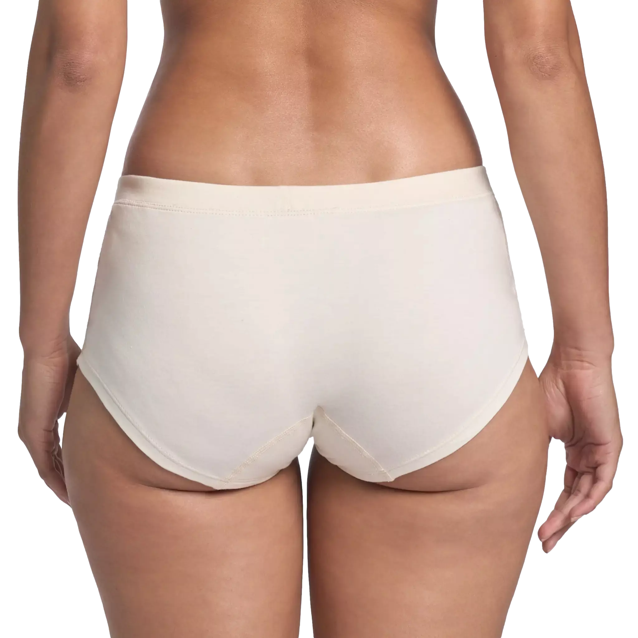 Buy Maayu Women's 100% Organic Cotton Hipster - Pack of 3 Chemical-Free &  Spandex-Free (Size - M) White at