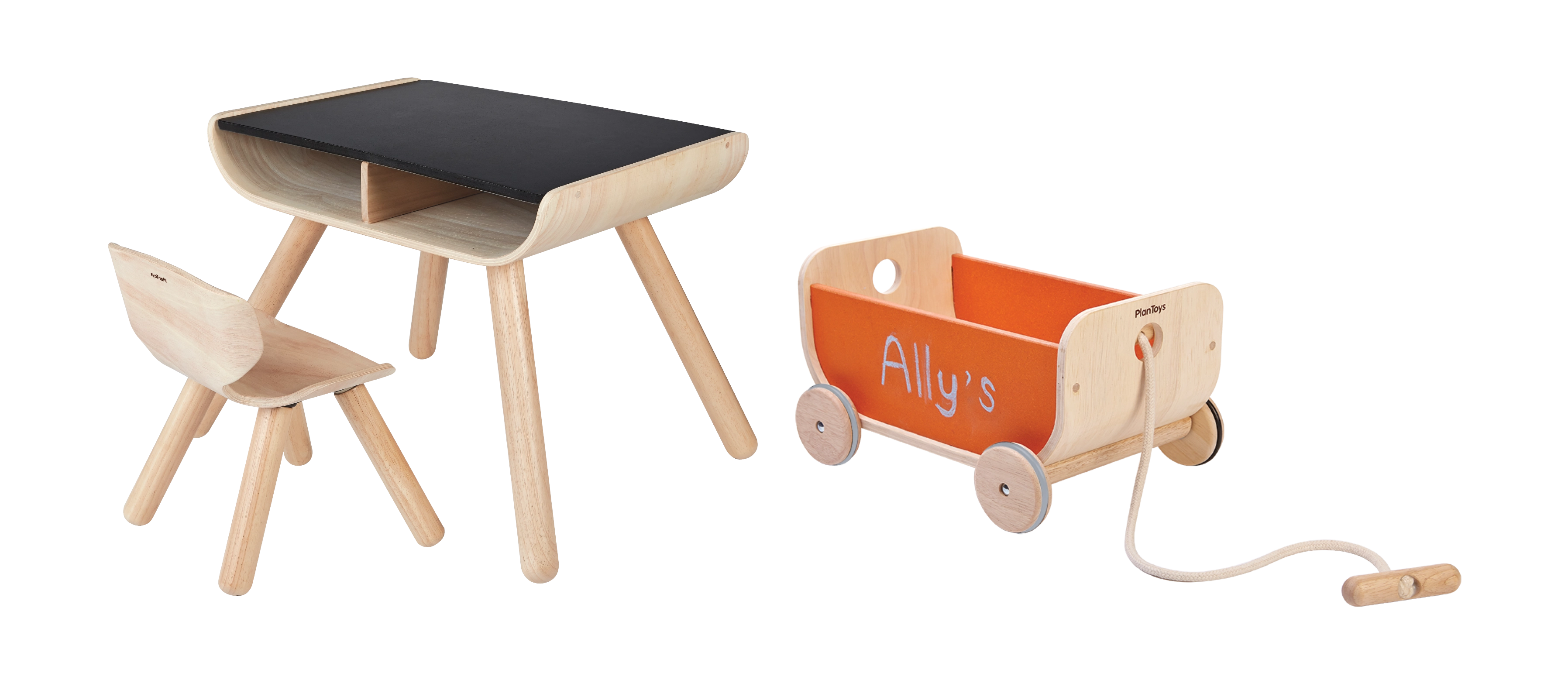 PlanToys PlanHome table and chair