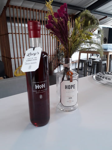 Hope on Hopkins handcrafted gin