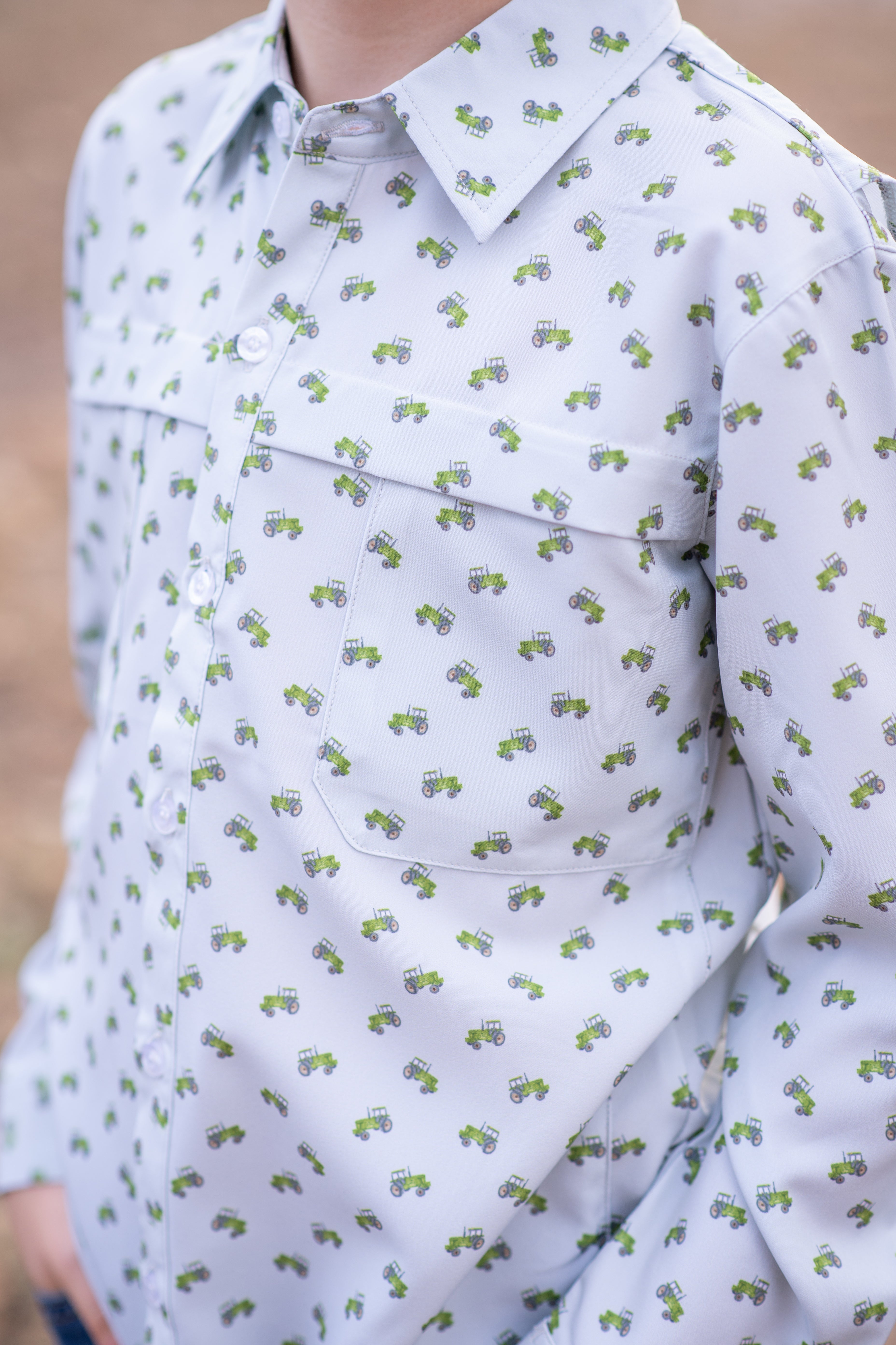 Tractor Long Sleeve Shirt