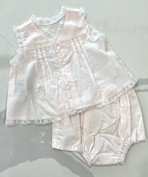 Pink Dylan Diaper Set - Belles & Beau Children's Boutique