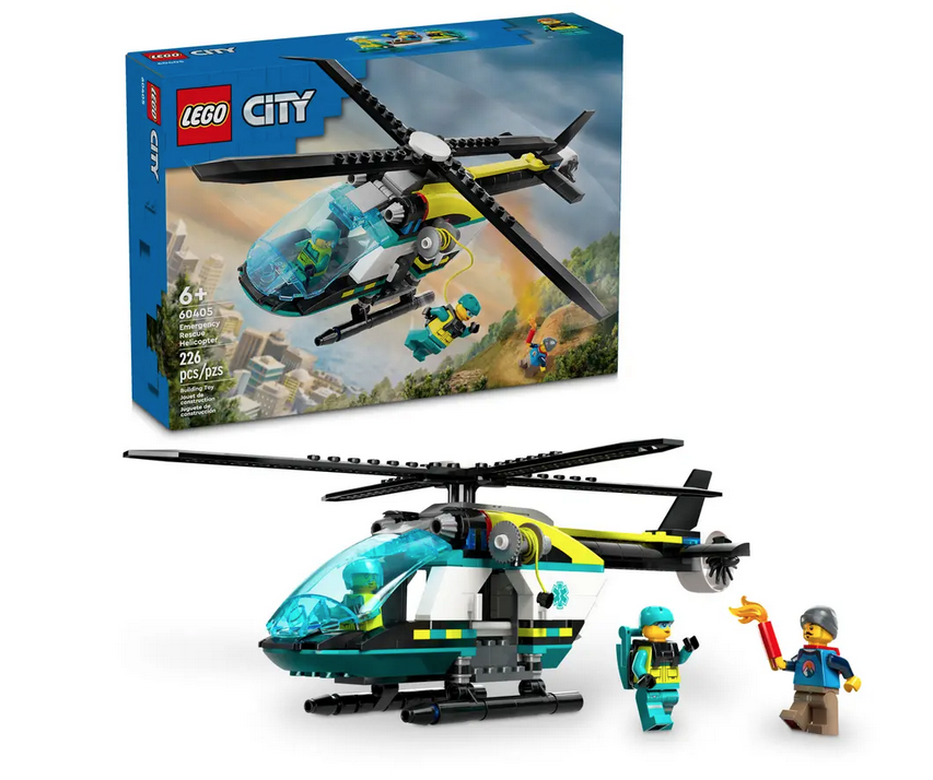 Fire Helicopter Lego City – World of Mirth