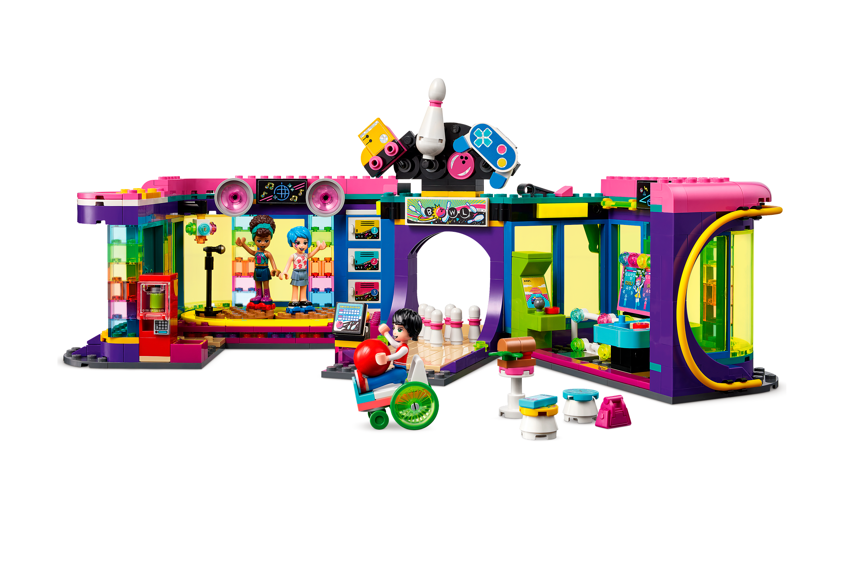 koolstof Concurrenten waarom Roller Disco Arcade Lego Friends – World of Mirth