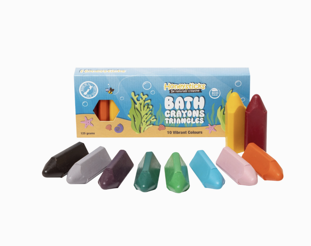 Honeysticks Bath Color Tablets for Kids - Non Toxic Bathtub Color Drops  Made with Natural and Food Grade Ingredients - Fragrance Free - Fizzy,  Brightly Colored Bathtime Fun, Great Gift Idea - 36 Drops