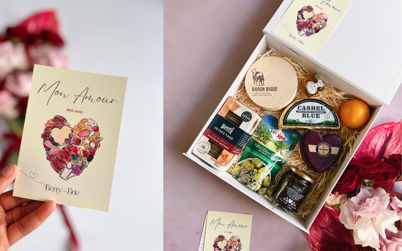 Cheese Hamper london valentine's gift box