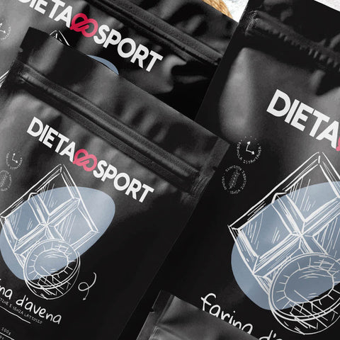 Dietaesport, Farina d'avena 1000g Cocco e Cioccolato