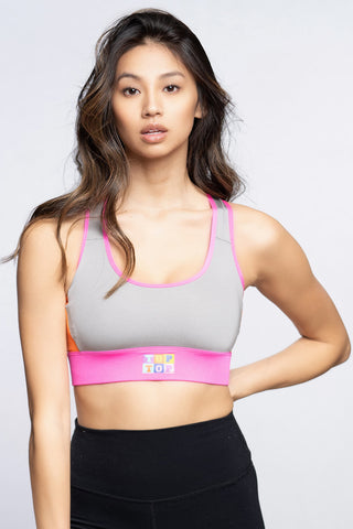 Sports bra - White - TOPTOP Classic