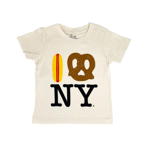 Organic Baby Onesie - Hot Dog and Pretzel