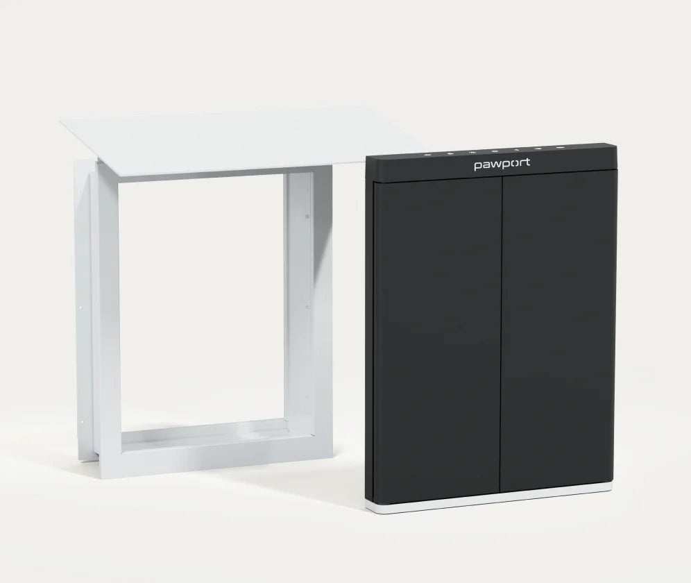 Example of Pawport Smart Pet Door Complete System.