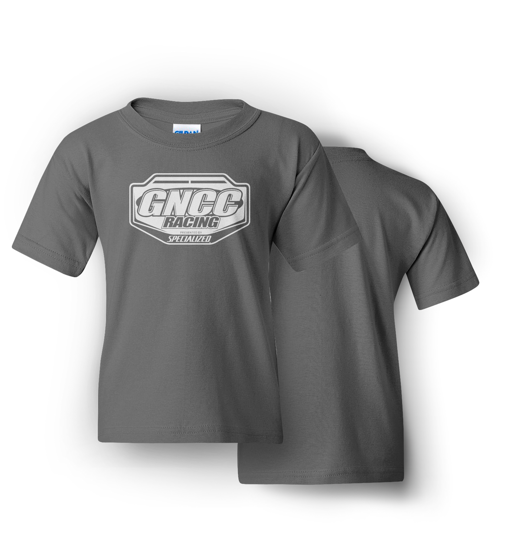 GNCC Series Youth Charcoal Logo T-Shirt – MOTOTEES
