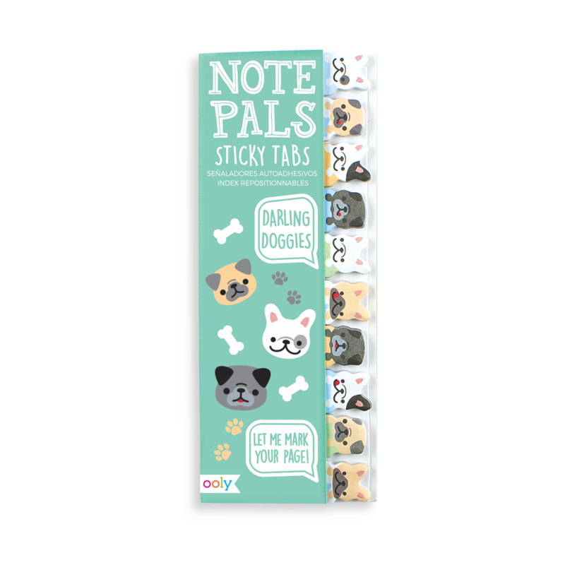 OOLY Note Pals Sticky Tabs - Darling Doggies