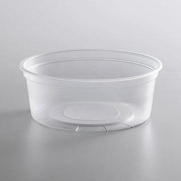 16oz Deli Cup Heavy Duty with Clear Lid