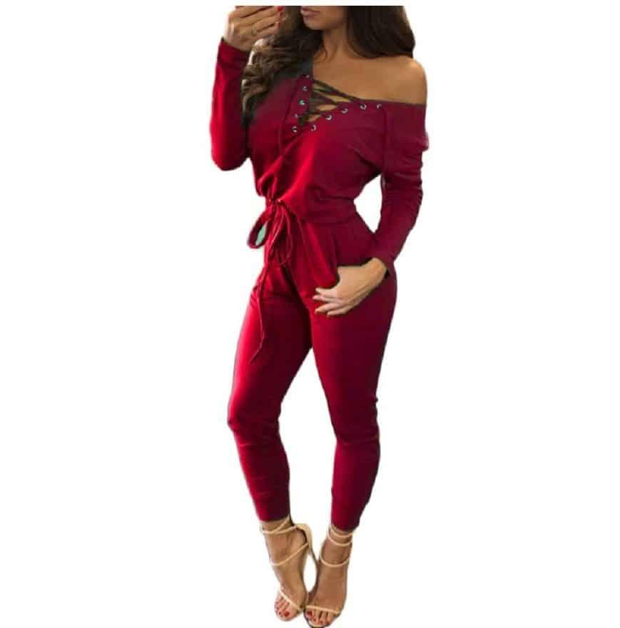 Kimbella Off Shoulder Jumpsuit – Prima Dons & Donnas