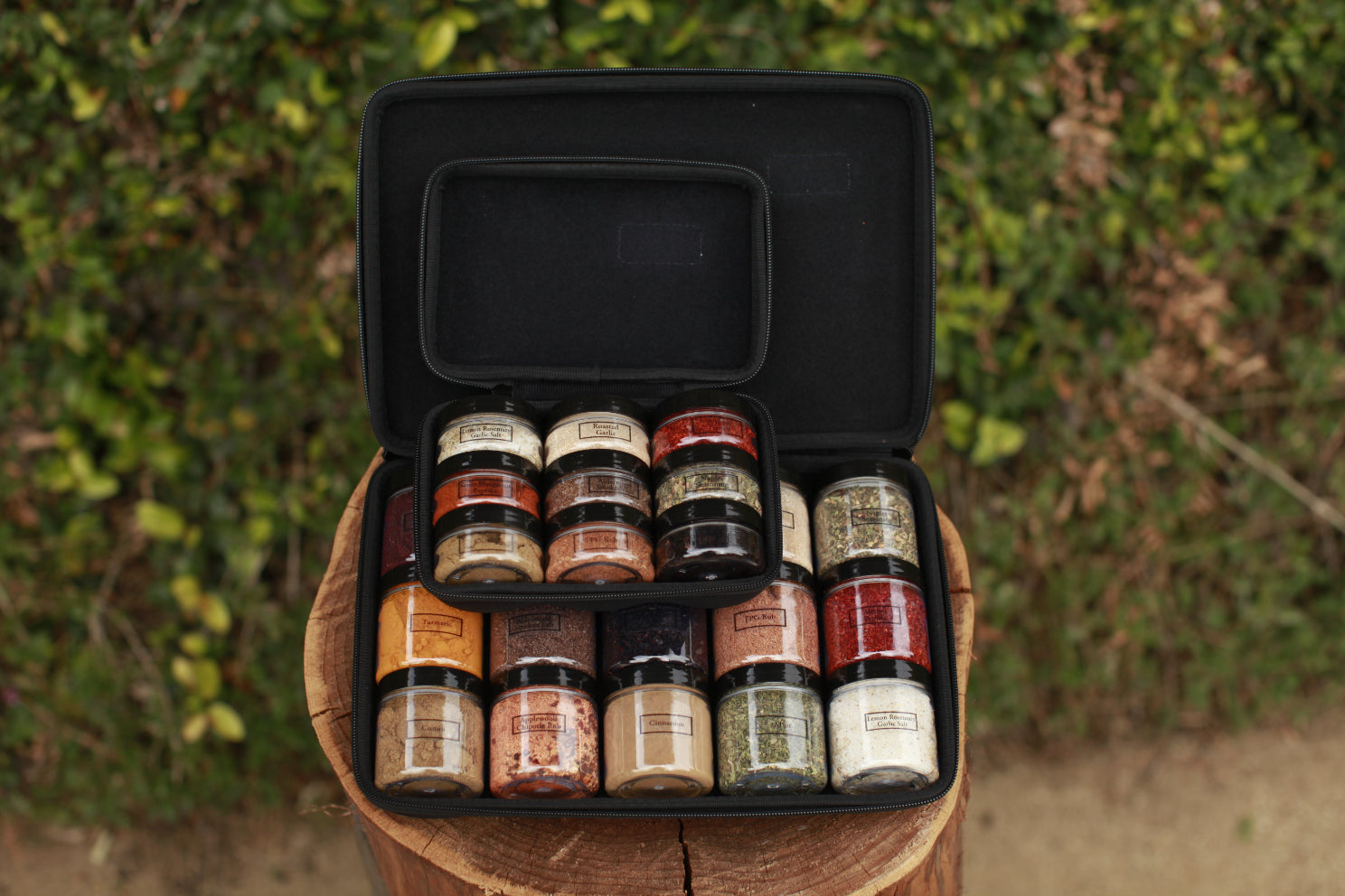 Travel Spice Containers Kit, Portable Spice Bag, Seasoning Storage