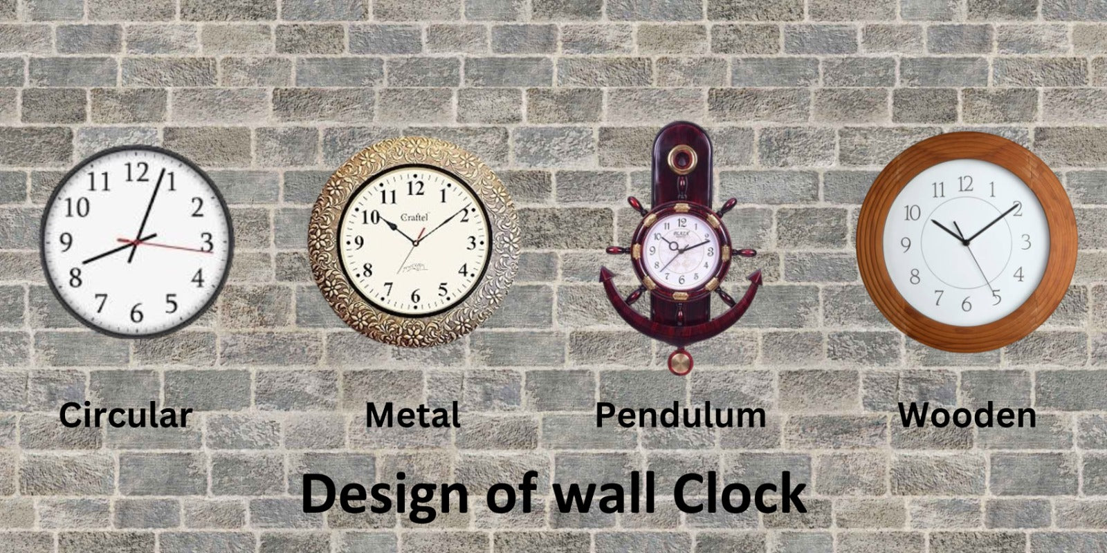 design of wall clocks
