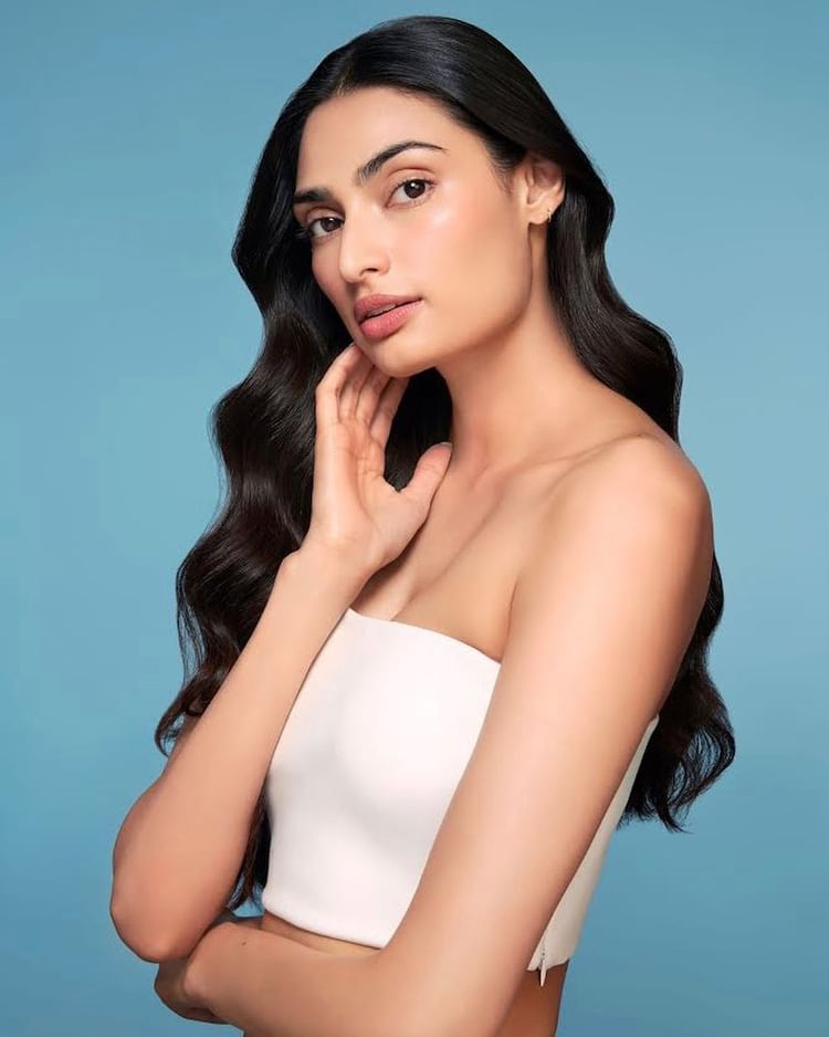 Athiya Shetty in SAND SKIN Bandeau - Sandbyshirin