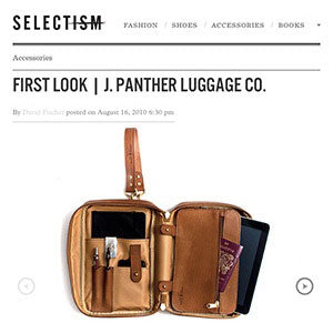 First Look | J. Panther Luggage Co. - Selectism