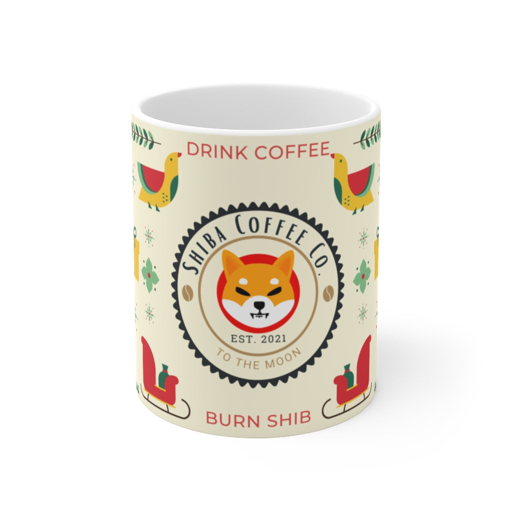 Christmas SHIB #1 Ceramic Mug 11oz