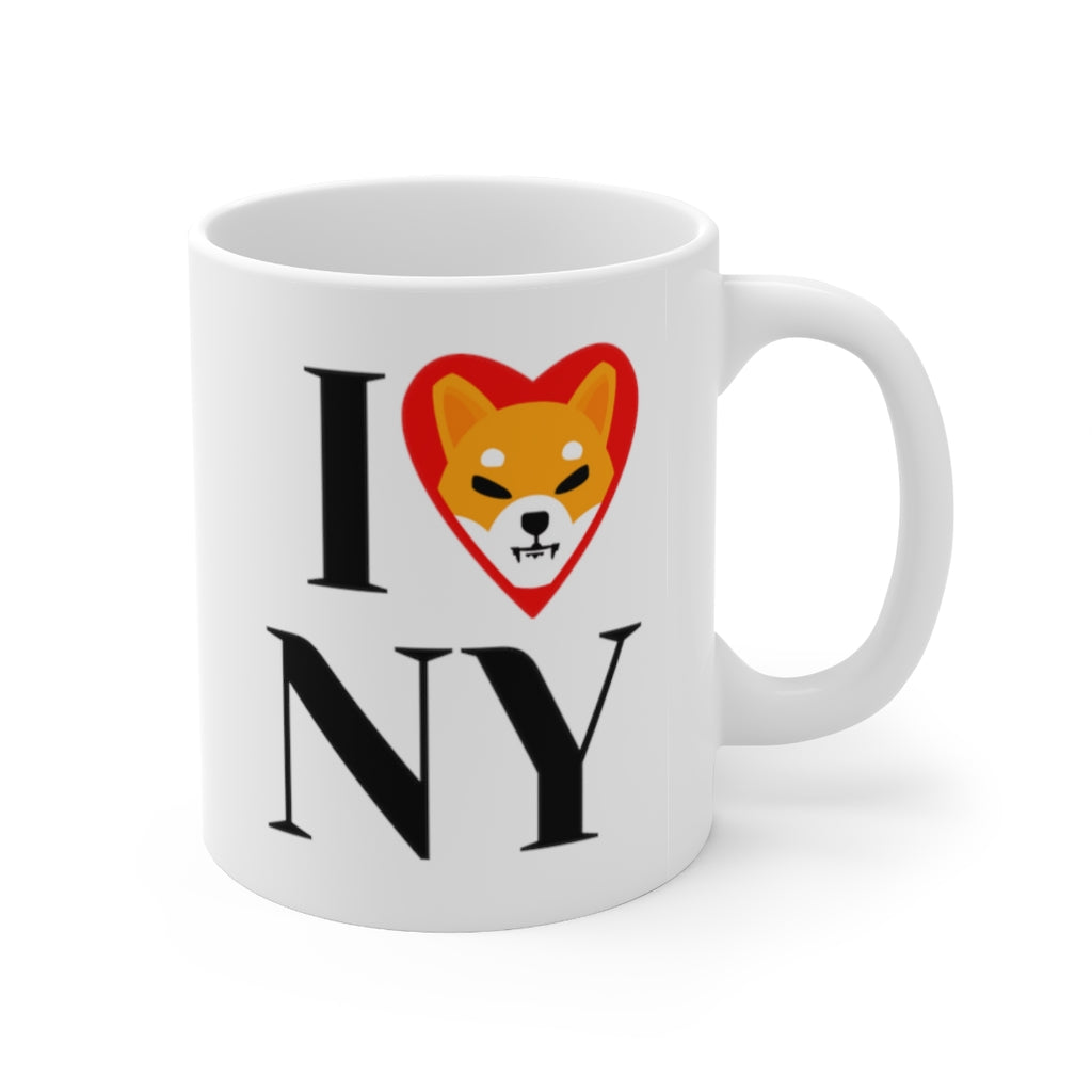 I SHIB New York Ceramic Mug 11oz