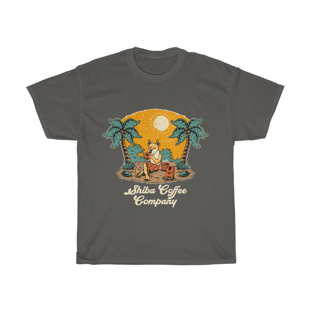 Vintage T-Shirt (Coffee on the Beach)