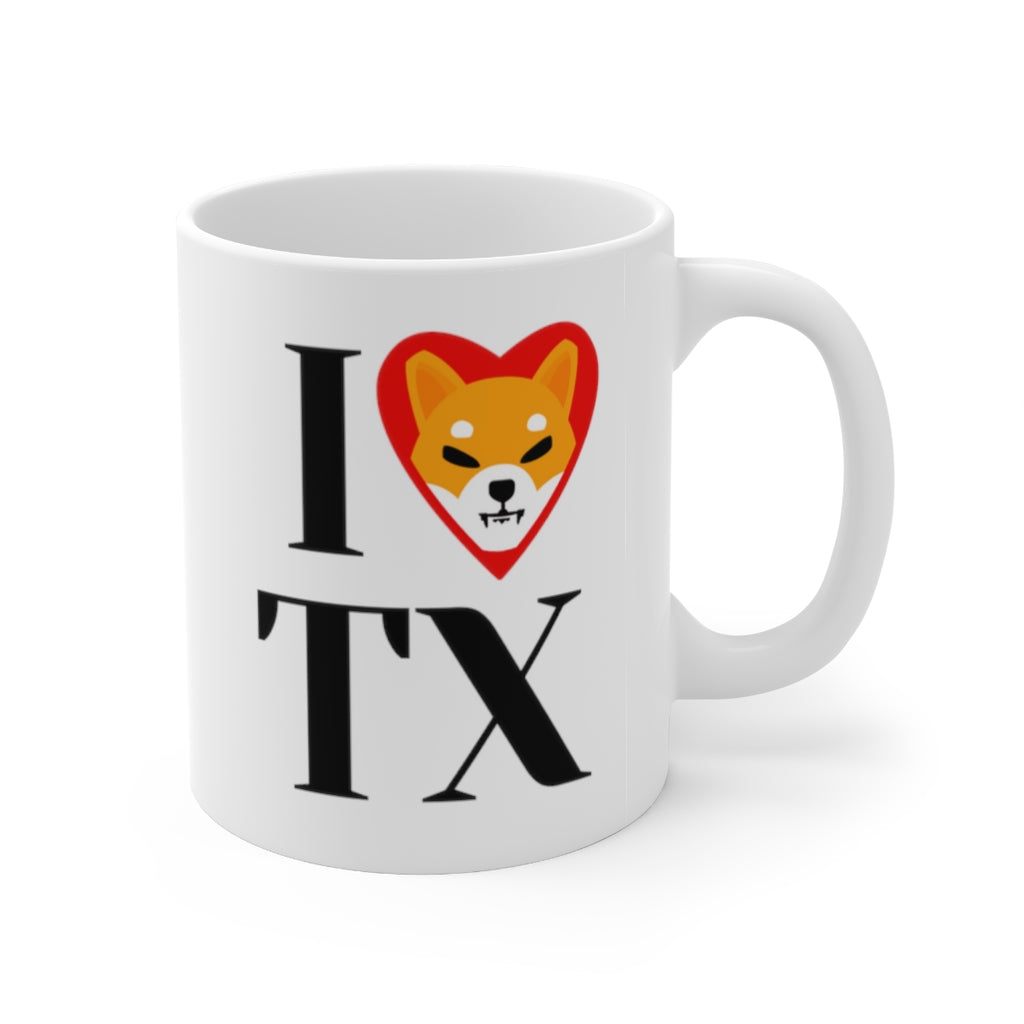 I SHIB Texas Ceramic Mug 11oz