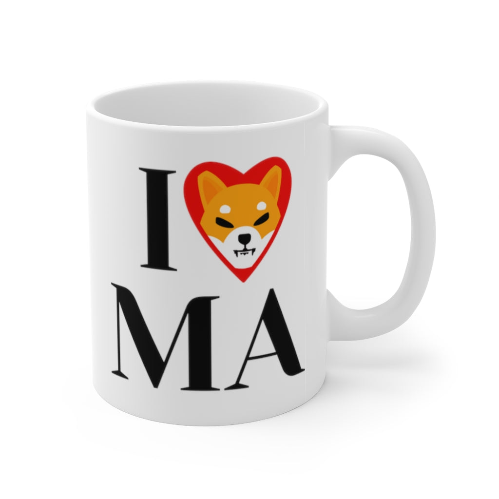 I SHIB Massachusetts Ceramic Mug 11oz