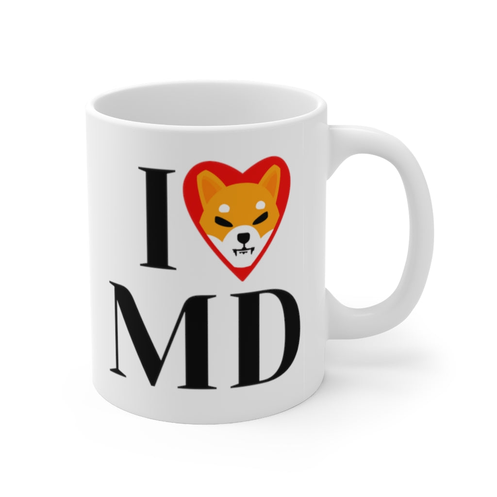 I SHIB Maryland Ceramic Mug 11oz