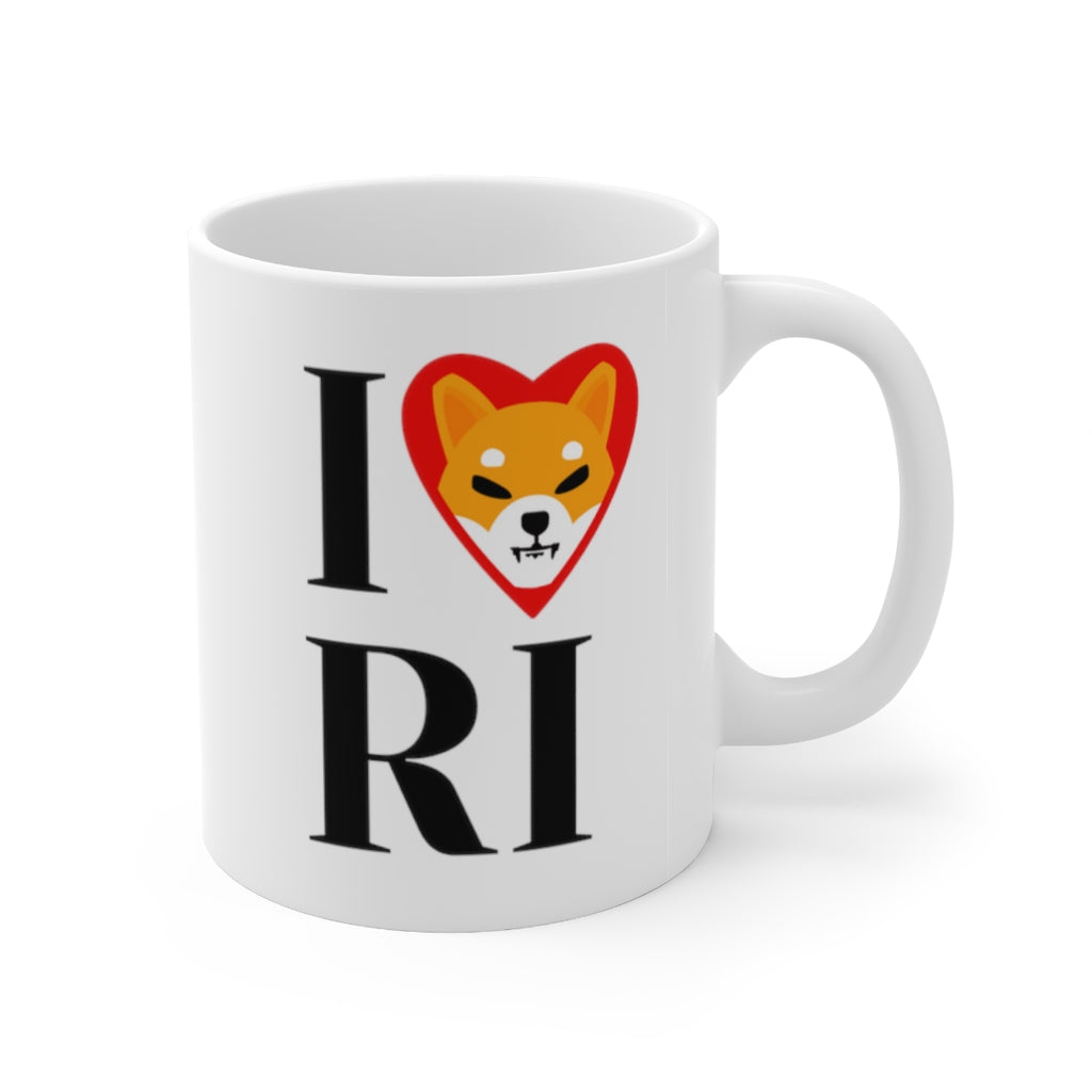 I SHIB Rhode Island Ceramic Mug 11oz