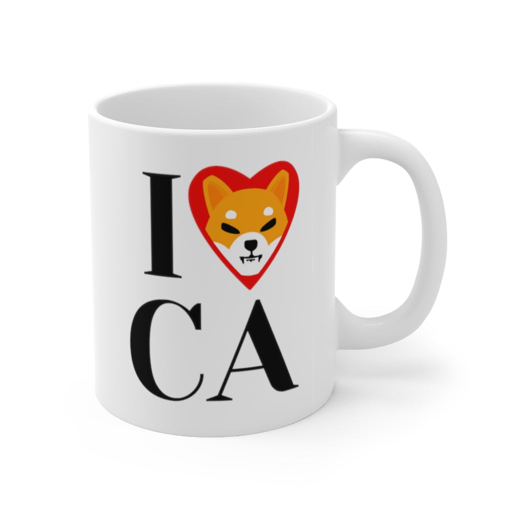 I SHIB California Ceramic Mug 11oz