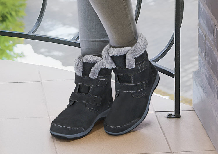 Cozy Lightweight Shoes Fur Lined Women Winter Boots - Smiths Picks - Footwear Women Boots