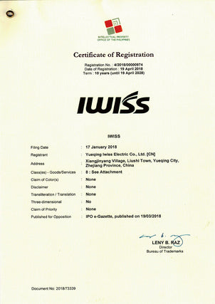 IWISS Brand in Philippines