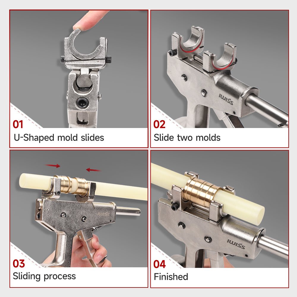 SL-1225 Axial Sliding tool and inserts (12, 16, 20, 25mm) Axial pressing tool for PEX pipe - Image 6