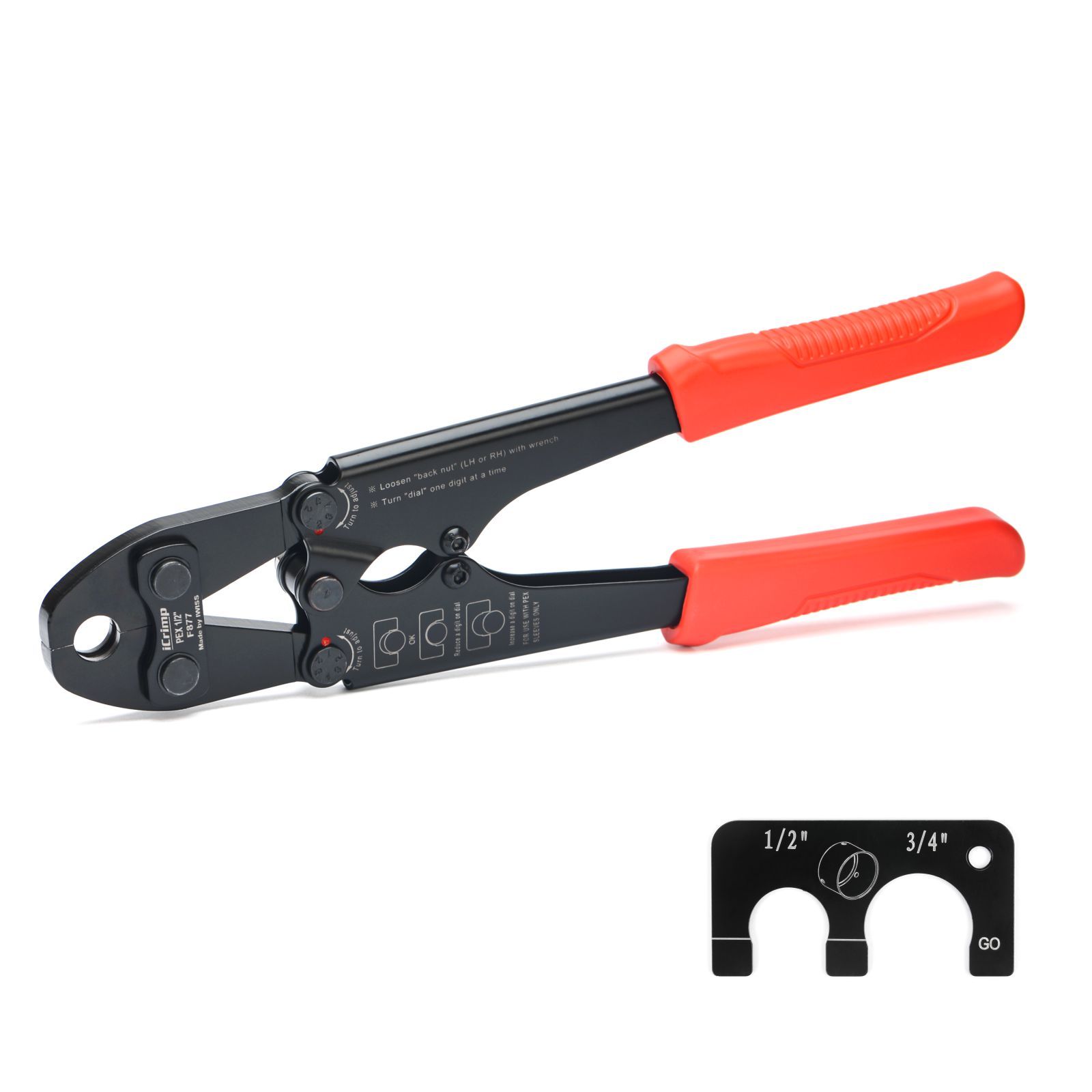 1/2" ASTM 877 SS Sleeves Crimping Tool
