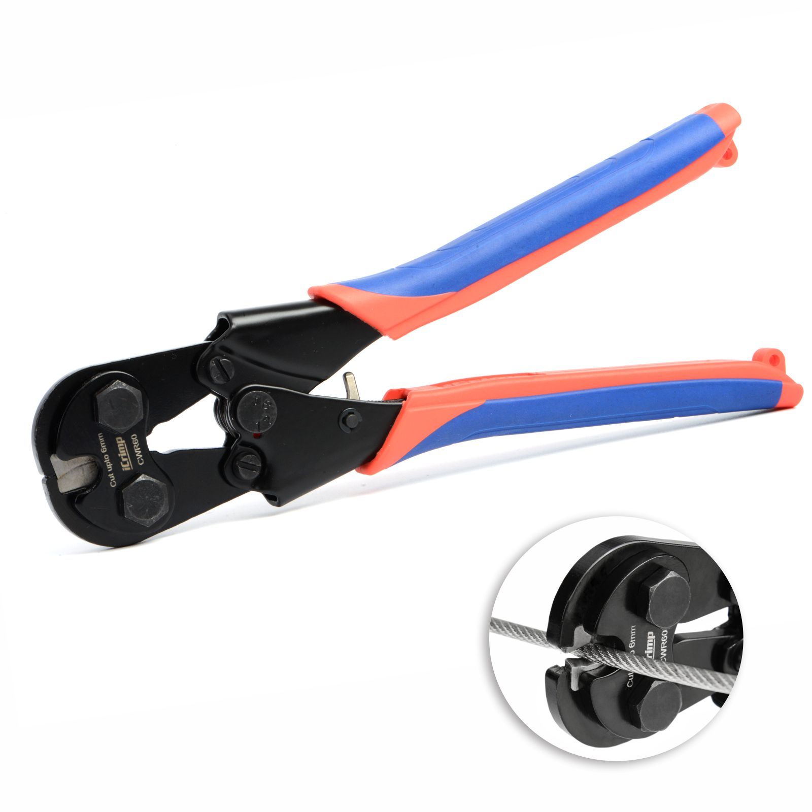 CWR1328 Wire Rope Crimping Tool for 1/32~1/8 inch — IWISS TOOLS