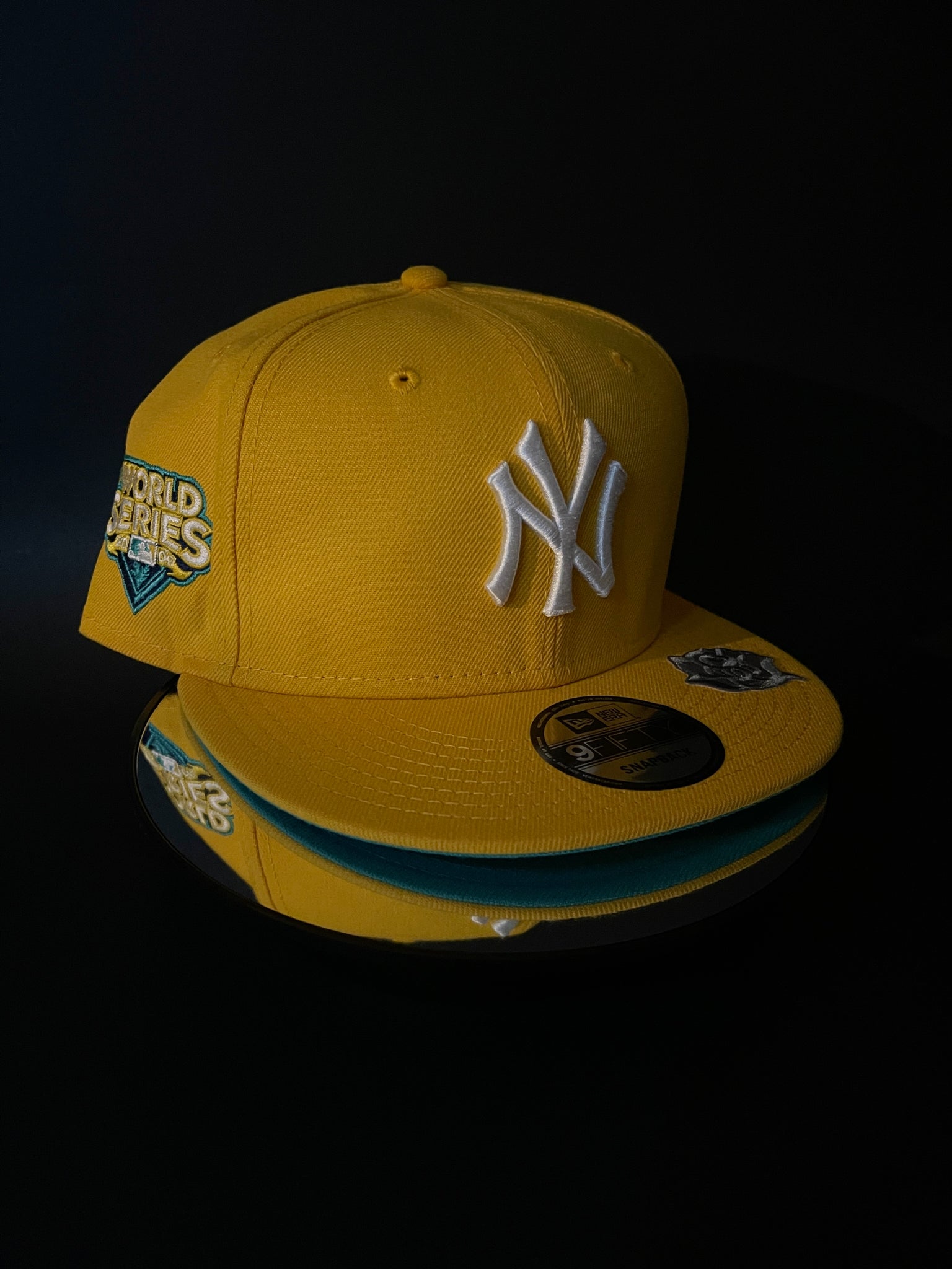 yellow yankees snapback